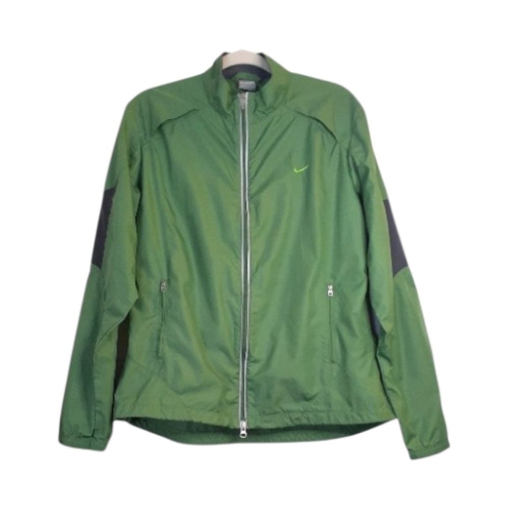 Nike Women's Athletic Jacket Lime Green Size XL - Picture 6 of 6